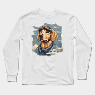 Aviator retriever Long Sleeve T-Shirt